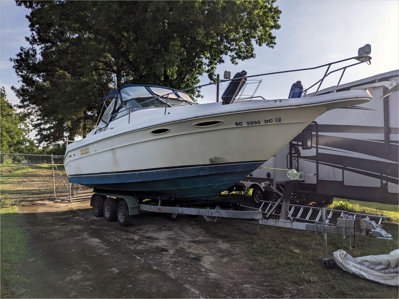 30' Sea Ray 1991 - 300 Weekender - Yacht Salvage